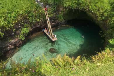 Tour of Primeval Crystal Waters of Samoa