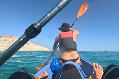 SCALA DEI TURCHI BY KAYAK & SNORKELING: Adventure at sea with an instructor