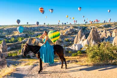 Capadócia: Caminhada a cavalo ao pôr do sol pelos vales