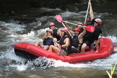 Ubud: Aventura de rafting guiada no rio Ayung com almoço