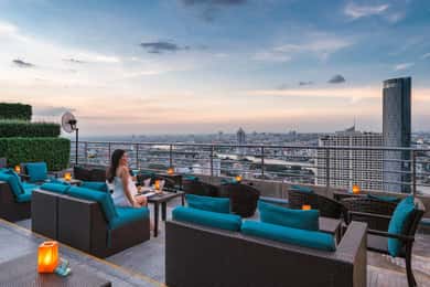 Bangkok: ThreeSixty Rooftop Bar al Millennium Hilton