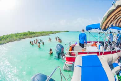 Privétour: Chacchoben Maya-ruïnes en Bacalar Lagune Boot
