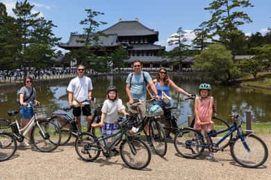 Lo mejor de Nara en E-Bike - Todaiji, Cuchillos, Ciervos, Santuario
