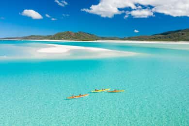 Whitsunday Island Camping Transfer Airlie - Whitehaven Beach