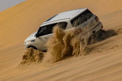 Doha:Safari privato nel deserto, Falcon, Sandboarding, mare interno