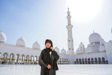 De Abu Dhabi: Grande Mesquita, Palácio Real e Aldeia do Património