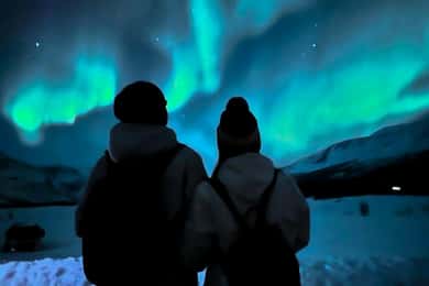 Tromsø: Northern Lights Adventure by Bus or Minibus