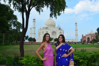 Agra: Guided City Tour Taj Mahal Agra Fort & Baby Taj by Car