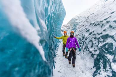 Skaftafell: Experiência Blue Ice Caminhada fácil no glaciar