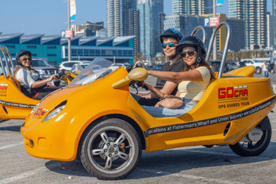 Carros de turismo com GPS: Centro da cidade e Gaslamp Loop