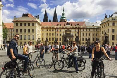 Enestående privat cykeltur i Prag