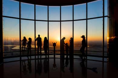 Burj Khalifa, Etagen 124 und 125, Ticket + Optionen