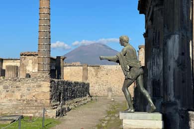 Positano: Pompeji & Vesuvius kiertue pieni ryhmä