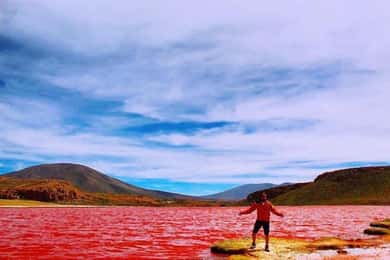 Iquique: Excursão à Lagoa Vermelha