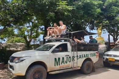 Koh Samui: 4x4 sightseeing-safari og tur til elefantreservat