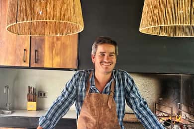 Santiago: Asado och vinprovning