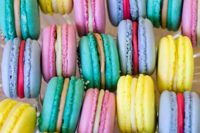 Bath: Baka en omgång franska macarons