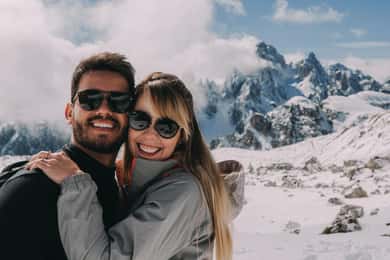 Fotosession i Dolomitterne