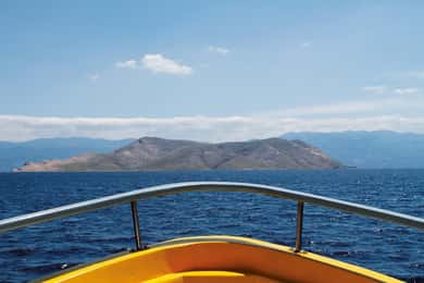 Van Krk&Punat: Cruise van een halve dag naar 4 eilanden & Gouden Strand