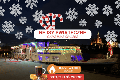 Вроцлав: Коледен круиз с отопляем кораб и греяно вино