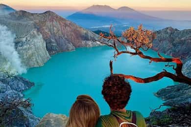 From Bali : 24 Hours Ijen Vulcano Hiking tour All Inclusive