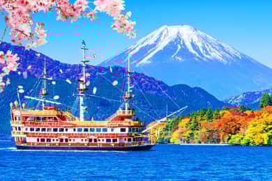 Tokio: Mount Fuji-tour, Hakone-kabelbaan, Owakudani, Ashi-meer
