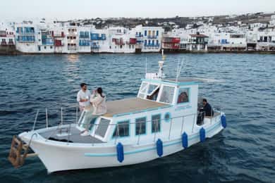 Mykonos: private half-day cruise south beaches of Mykonos