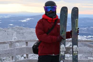 Montreal: Esqui ou snowboarding guiado nas florestas de Quebec