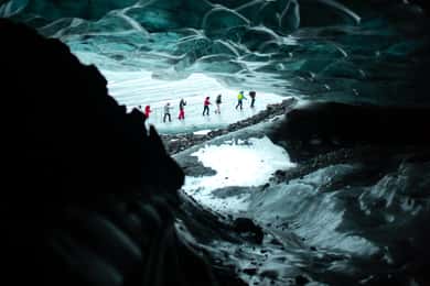 From Jökulsárlón: Vatnajökull Glacier Blue Ice Cave Tour