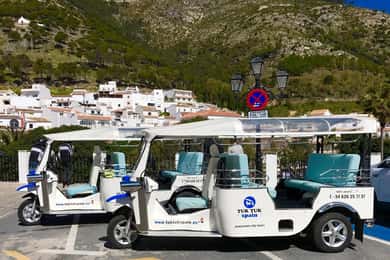 Mijas: Panoramisk stadsrundtur med en elektrisk Tuk Tuk