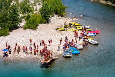Köprülü Kanyonu'nda Aile Rafting Turu, Öğle Yemeği ve Otel Transferi Dahil
