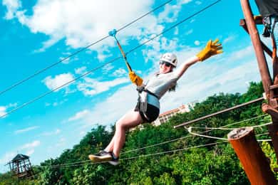 From Cozumel: The Original Zipline Adventure Tour
