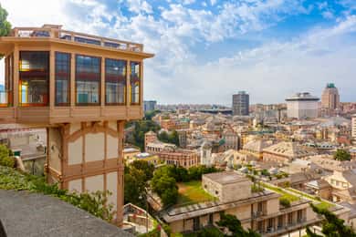 Genoa: Guided Panoramic City Tour with Funicular