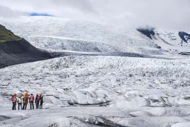 Vandring på den arktiske gletsjer - Vatnajokull-gletsjeren 4 timer