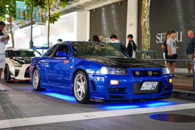 Tokyo : aire de stationnement Daikoku la nuit Rencontre et découverte du JDM
