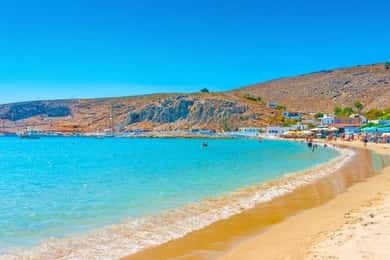 From Kos: 3-Island Boat Trip with BBQ & Water Slide