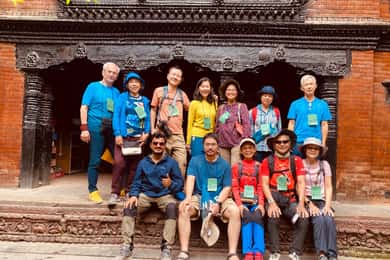 Kathmandu Bike Tour: Patan Heritage & Newari Food by Bike