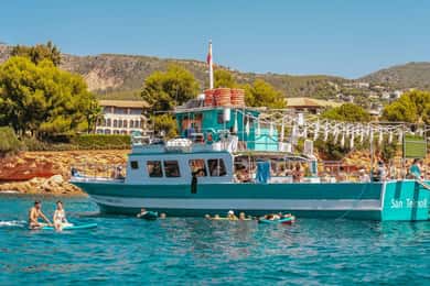 Palma: Båttur till Punta Negra och Ses Illetes med levande musik