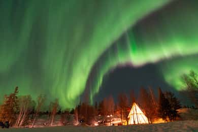 Yellowknife: Malo grupno fotografiranje i gledanje Aurore