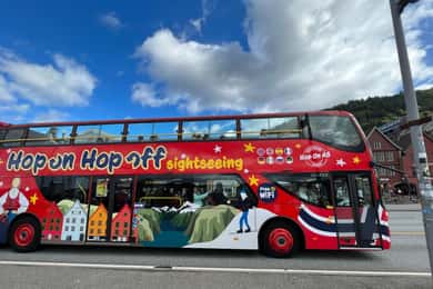 Bergen: 24-Stunden-Hop-On/Hop-Off-Bus GrayLine