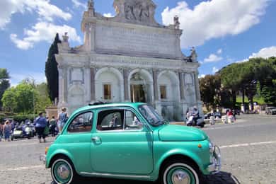 Fiat 500 Romance: Rome, Gelato & Timeless Views