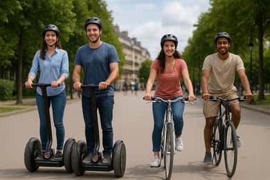 Malaga: Segway-tur til Gibralfaro-borgen, tyrefægterarenaen og havnen