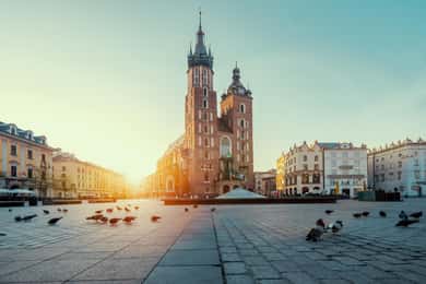 Krakows gamleby, Mariakirken og Rynek Underground