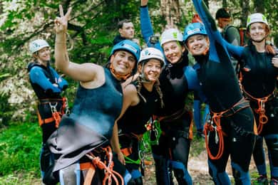 Canyoning em Megève