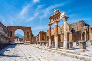 Au départ de Rome : Pompéi et le Vésuve avec déjeuner