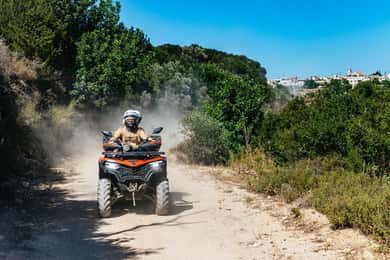 Z Rethymno: Półdniowe safari na quadach