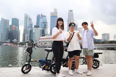 Singapur: Experiencia en bicicleta eléctrica (alquiler y recorrido)