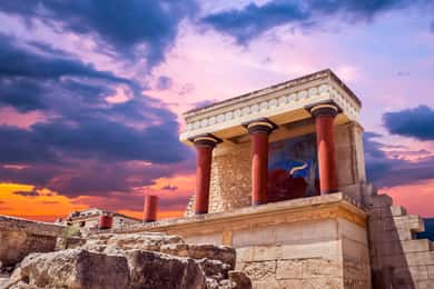 Fra Heraklion havn: Høydepunkter og landtur til Knossos-palasset