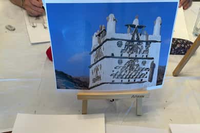 Ilha de Tinos: oficina de arte - cria um Highligt da ilha