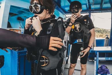 Bubblemaker try dive (8&9 year olds) at Koh Kood or Koh Rang
